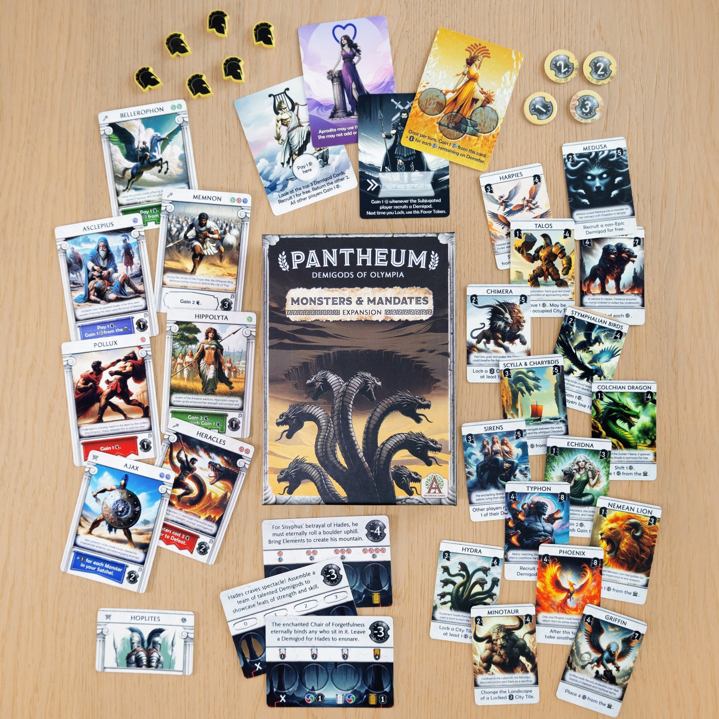 Monsters & Mandates Expansion for Pantheum